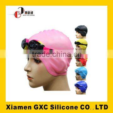 2016 hot selling flower swim cap