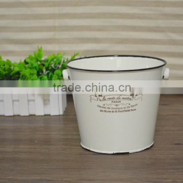 Fuzhou fuquan enamel metal water bucket