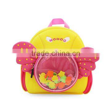NOHOO Newest 3D Cartoon Backpack Beautiful Kids School Bags for Girls 2016 Supplier's Choice photo-2