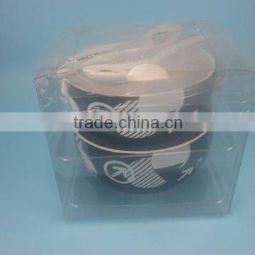 YF15089 decal print porcelain bowl with PVC box