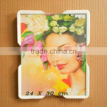 simple design frameless glass clip frame photo picture frame 4x6 5x7 6x8 8x10