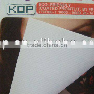 PVC coated flex banner--Frontlit ECO-FRIENDLY 1000D*1000D 20*20 510gsm