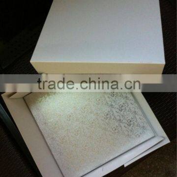 printing pattern aluminium foil paper cake board and cake boxes