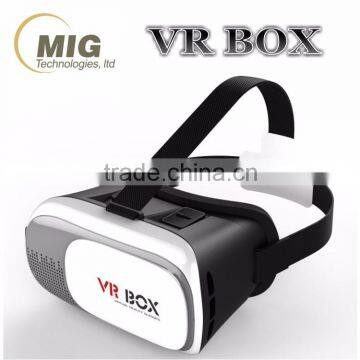 VR BOX Head Mount Bluetooth Virtual Reality VR 3D Glasses Gamepad
