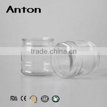 320ml Cheap Glass Tea Storage Jar With Cork Lid photo-2