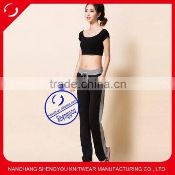 custom made yoga legging pants for ladies whoelsale china