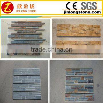 Decorative stone wall paneles slate tile