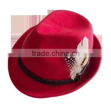 Wool felt trilby hat Winter Hats