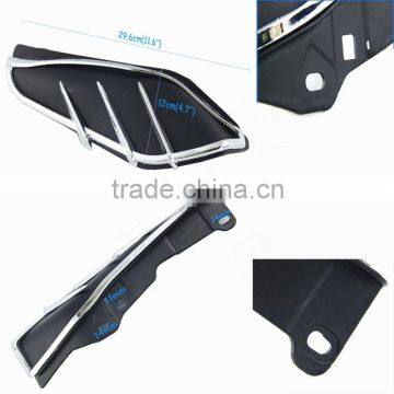 Air Master Accents Air Deflectors Trims Mid-Frame For Harley FL Touring Models Street Glide FLTRU FLHTCU/TG FLHX FLHTK 09-15 photo-3
