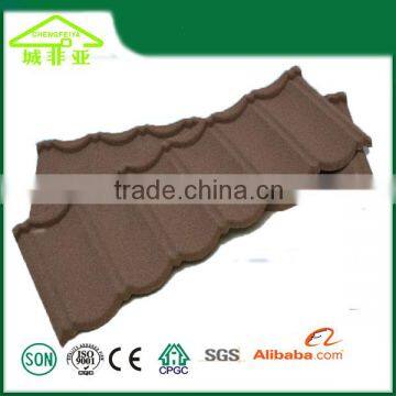 Cheap building materials stone chip roof tiles
