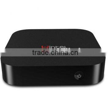 Wintel Win-dows 10 With Bing Os Quad Core WIFI Bluetooth4.0 1080P HD Smart Android TV Box Mini PC Media Streaming Player 2GB 32G