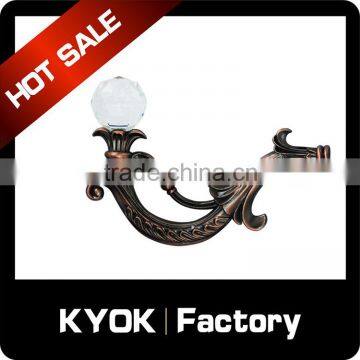 KYOK Curtain hardware accessories, wonderful desigh 16/19/22mm drapery hook /curtain hooks