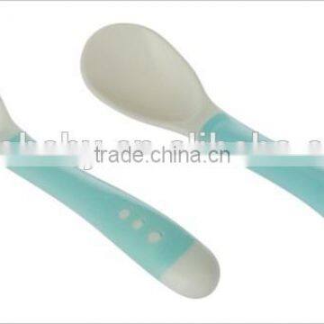 2016 wholesale BPA free baby spoon and fork set
