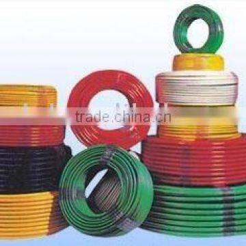 300/500V 450/750V pvc insulated wires copper conductor electric cable and wires