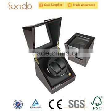 MDF wood automatic winder boxes watch display box                        
                                                Quality Choice