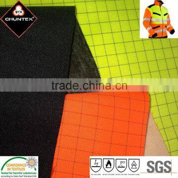 300D Polyester Oxford FR Waterproof Anti Static Laminated Fabric With Modacrylic Tricot photo-2