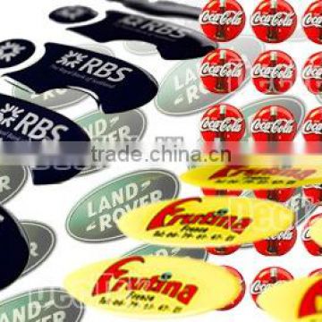 Brand Non yellowing PU dome sticker