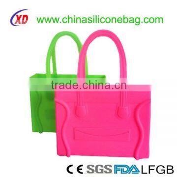 2016 hot sale silicone handbag shopping woman tote bag                        
                                                                                Supplier's Choice