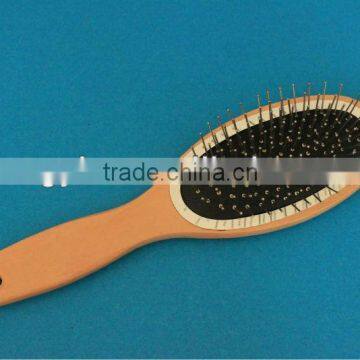 Boar bristle hair brush Wooden hair brush