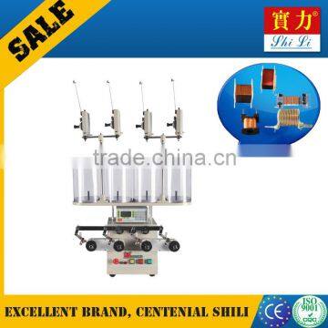 Manufacturer provides straightly dedicated transformer coil 4 spindle coiling machine, automatic wire winding