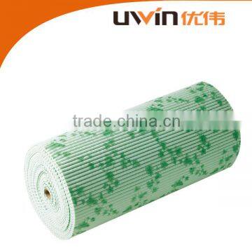 eco friendly pvc foam printed anti-slip roll mat vinyl carpet for flooring