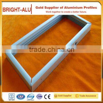 Structural aluminum extrusion profile for aluminum ceiling framing material