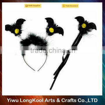 Wholesale hot sale kids magic fairy wand halloween wand with headband