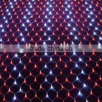 color twinkle christmas led net light