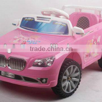 New pink color of battery operated ride on cars 835 with music,working light with EN71 approved!