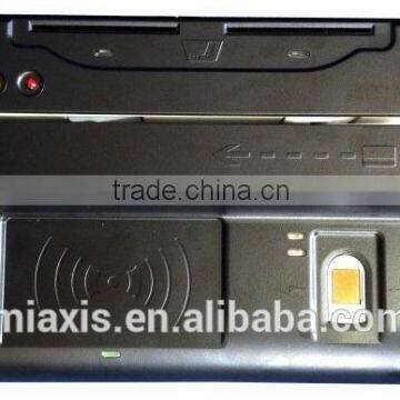 MR-500D Portable fingerprint scanner device 5-in-1 with magnetic stripe reader writer for vote and election device, bank card