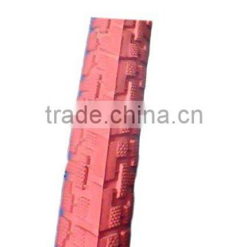 red color bicycle tire 26*1 3/8