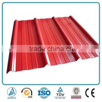 brick red metal roofing sheet