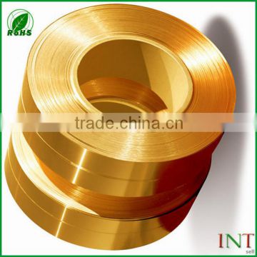 China copper Minerals Metallurgy factory supplies CuZn33 brass strips