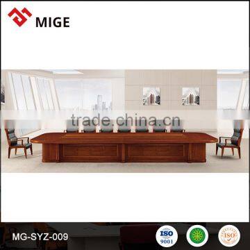 Veneer finishing luxury conference table