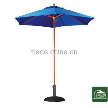 2015 high quality round aluminum patio umbrella