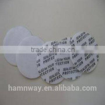 pre-cut composit material cosmetic seal adhesive lids