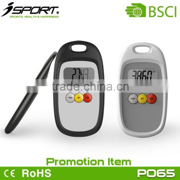 Factory Wholesale Super Thin Design Cheap Promotional Pedometer