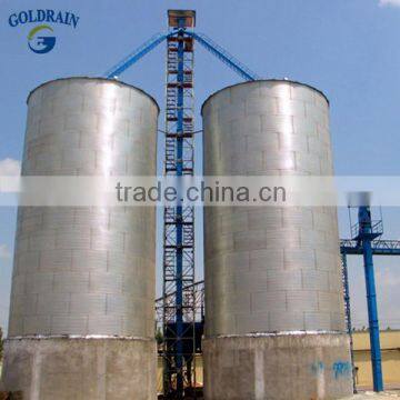 Grain Hopper and Flat Steel Plate Grain Silo for Sale photo-3