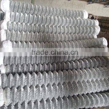 Shijiazhuang han qing galvanized chain linkfence and pvc chainlink fence