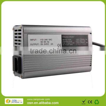 24V 2A li-ion battey charger