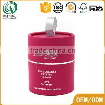 Red Customized Empty Logo Hot Stamping Cosmetic Packaging Round Plain Hat Boxes Quality Choice photo-6