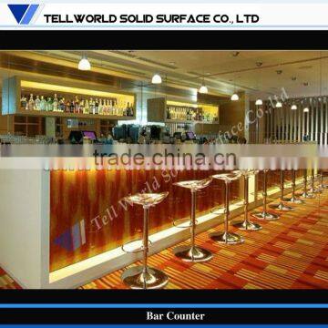 acrylic solid surface wet bar granite countertop