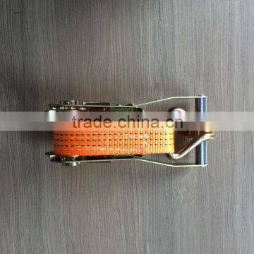 0.5T high tesile ratchet tie down strapping, 1.5'' ratchet tie down strap for box