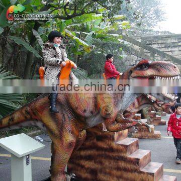 Popular animatronic T-rex dinosaur indoor amusement park rides