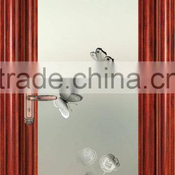 Aluminium Profile Smart Glass Shower Door T-1038