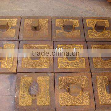 Chrome alloy steel casting crusher square bar