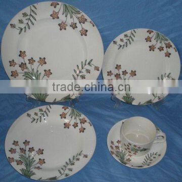 20pcs round dinner set(100-124)