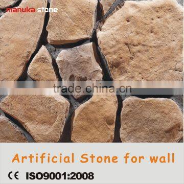 Travetine Artificial Cultured Wall Stone Panels