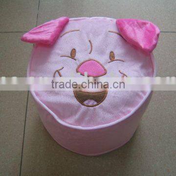 JM7773 plush inflatable stool with toy shape