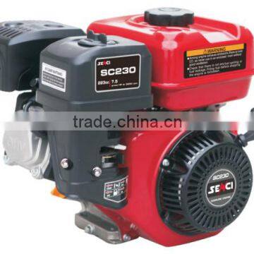 Good quality CE certificate 4.6kw SIngle Cylinder, 4 stroke gasoline engine